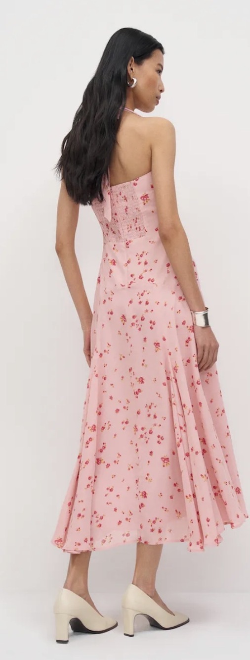 Reformation Yanitza Dress Pink - Size 6